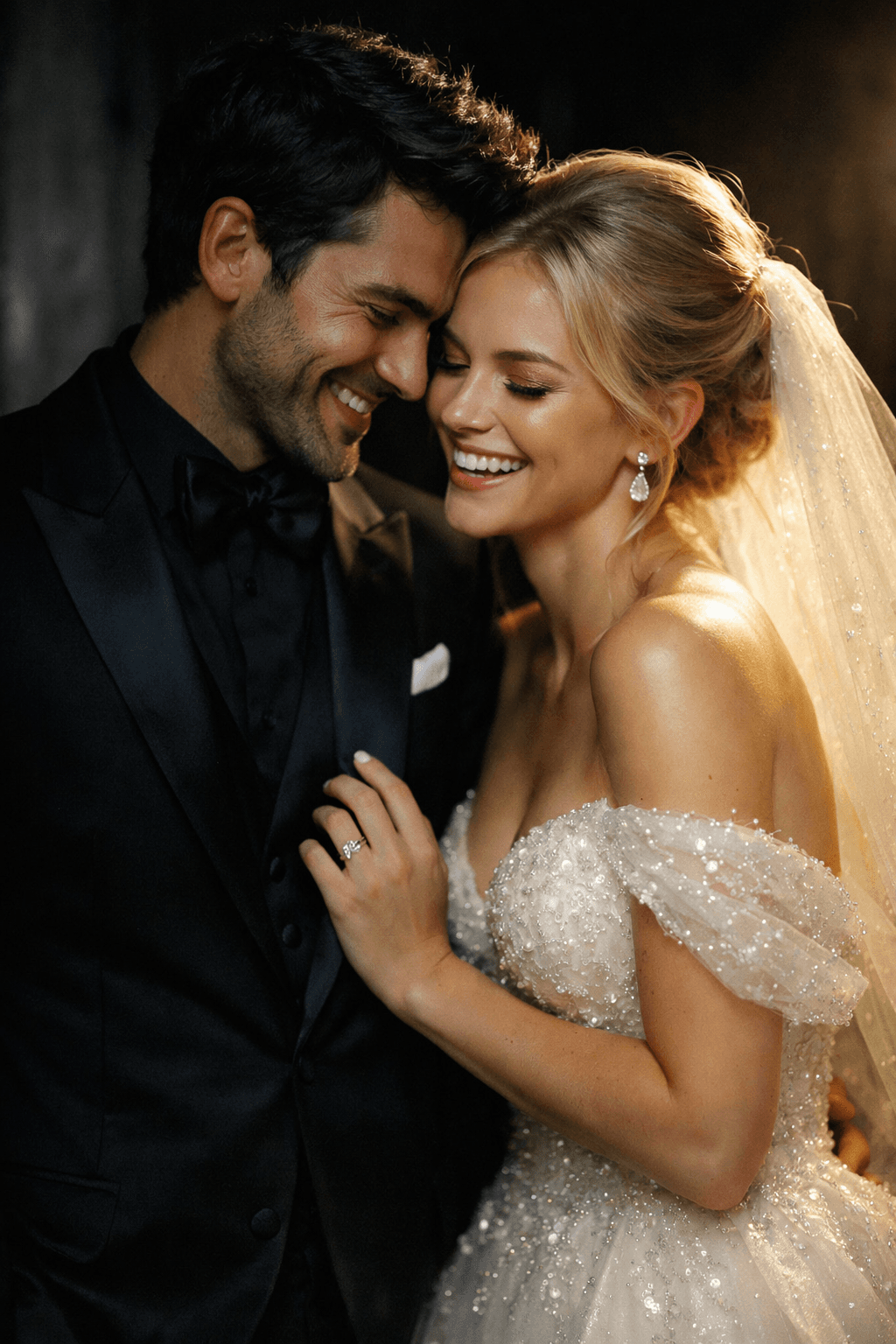 Wedding album moment two